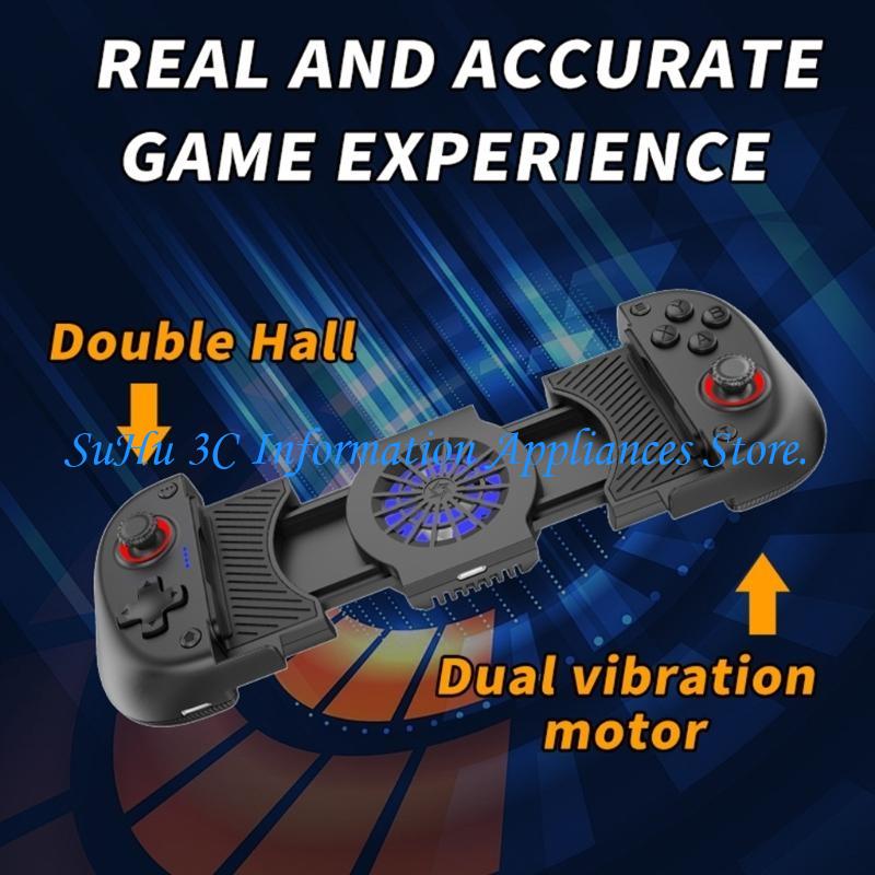 Gaming Console For Phone - Cellphone Wireless Gamepad Hall Effect Joystick