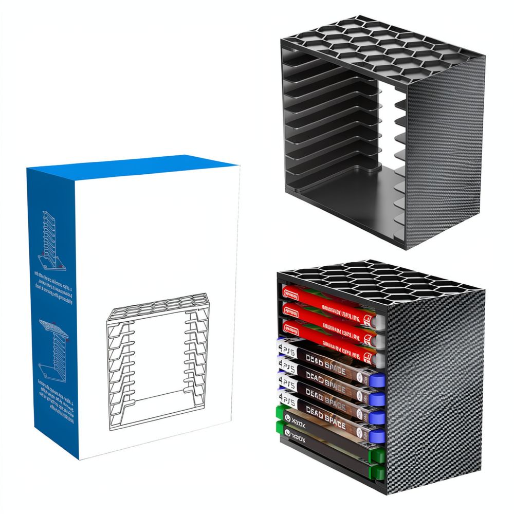 Game Card Storage Tower For Fo - Gaming Console Display Case ulasan dan harga