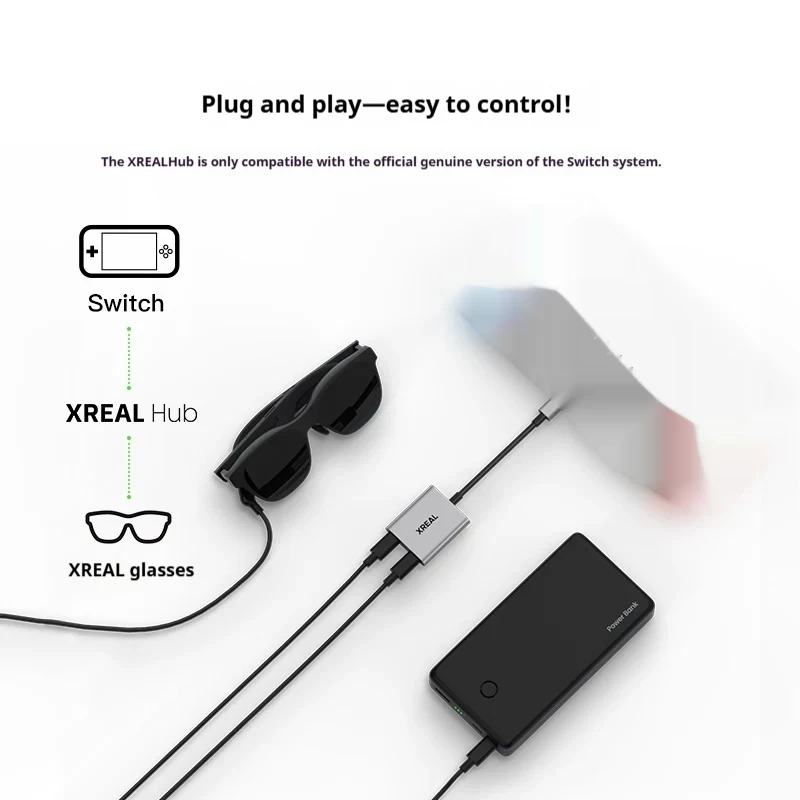 XREAL Hub USB-C Adapter for AR - Gaming Console Rog Ally ulasan dan harga