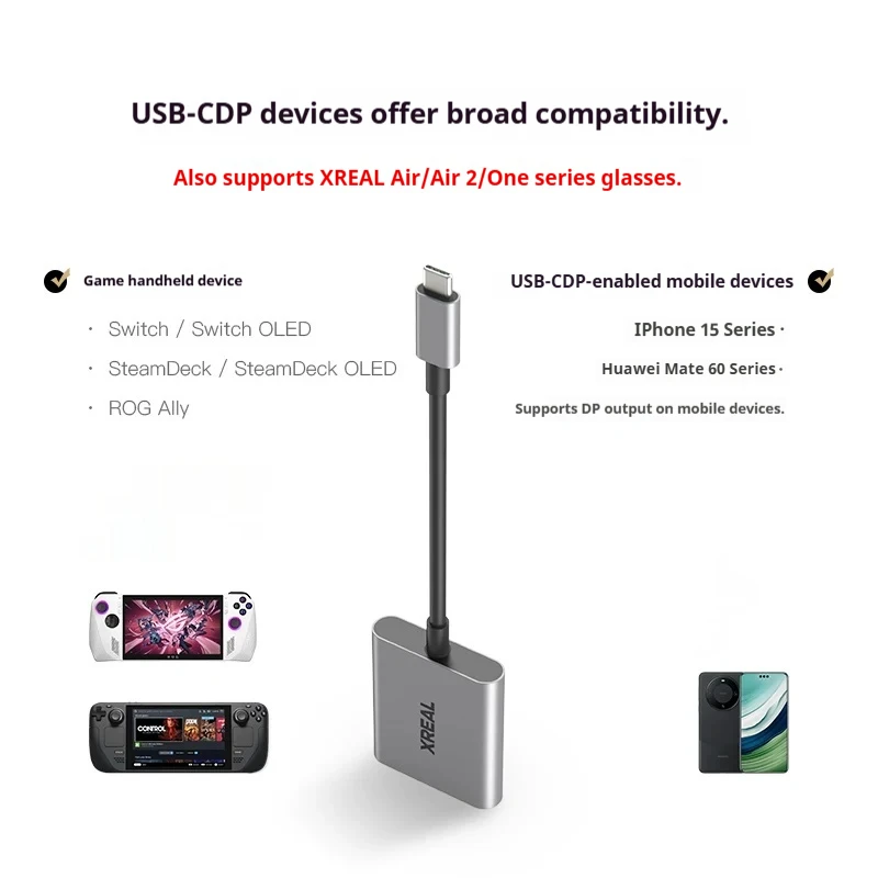 XREAL Hub USB-C Adapter for AR - Gaming Console Rog Ally ulasan dan harga