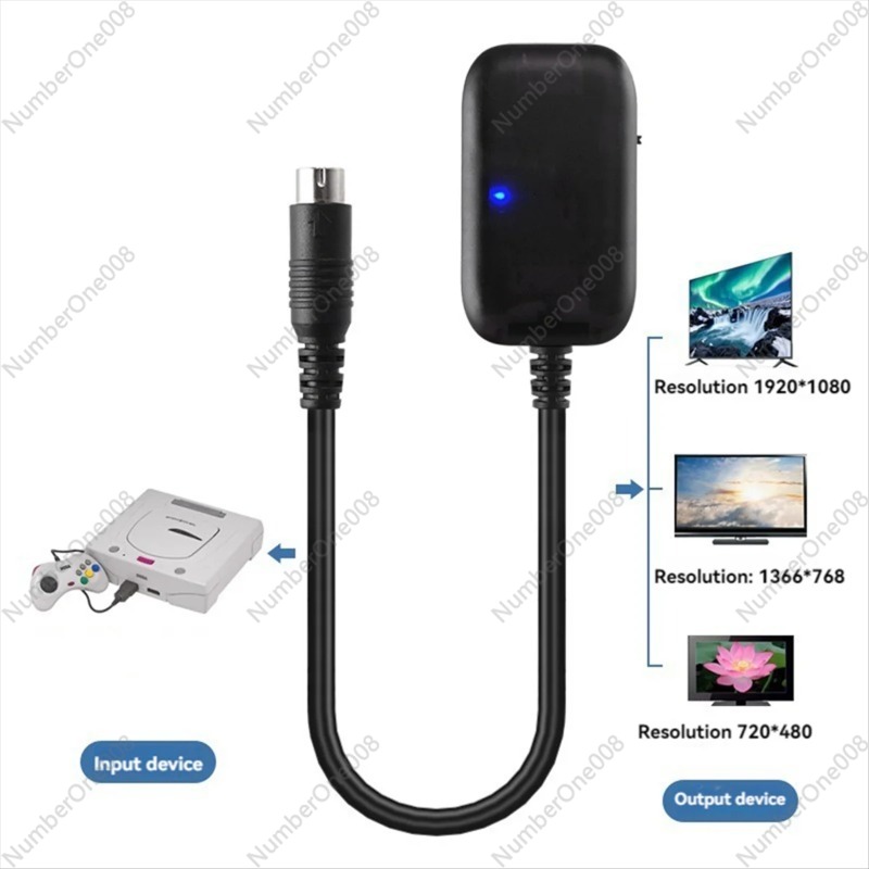 HDMI Converter Cable for Sega  - Gaming Console Tv ulasan dan harga