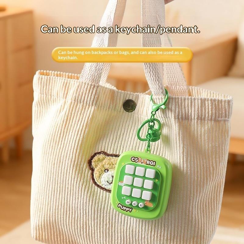 in 1 Electronic Tic Tac Toe Ga - Gaming Console Keychain ulasan dan harga