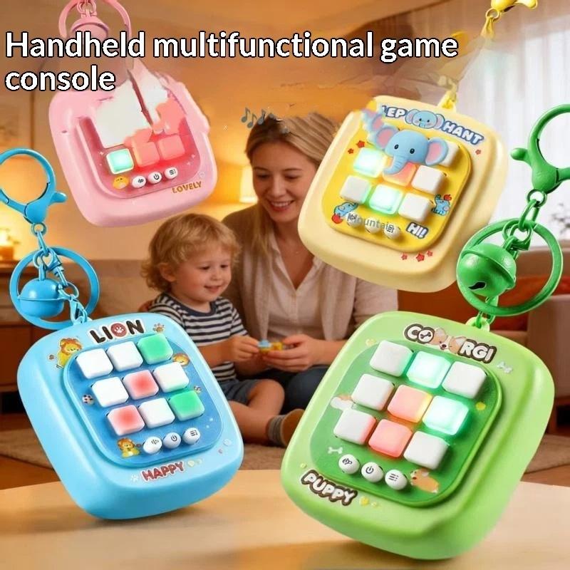 in 1 Electronic Tic Tac Toe Ga - Gaming Console Keychain ulasan dan harga