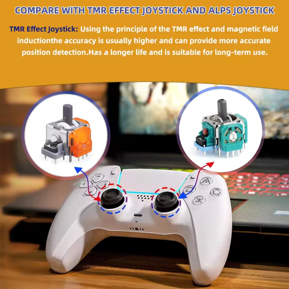 2-10Pcs Replacement TMR Effect - Gaming Console Tv ulasan dan harga