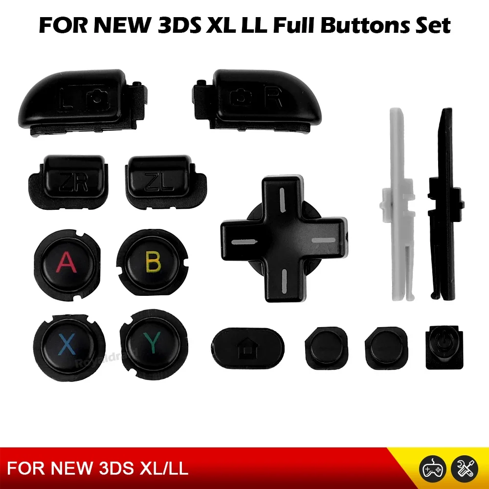 For NEW 3DS XL LL Repair Parts - Gaming Console Buttons ulasan dan harga