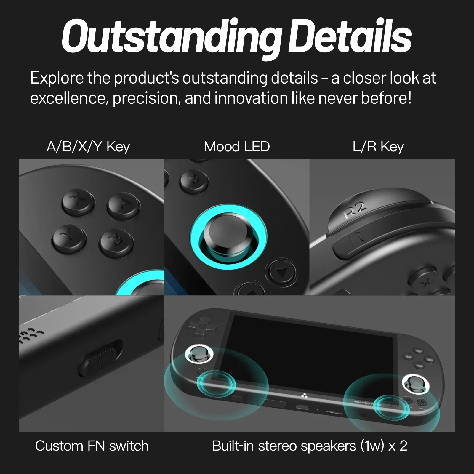 TRIMUI SMART PRO Handheld Game - Gaming Console Under 5000 ulasan dan harga