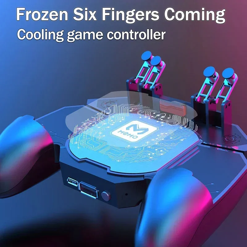 MEMO DL88 Mobile Phone Cooler  - Gaming Console For Phone ulasan dan harga