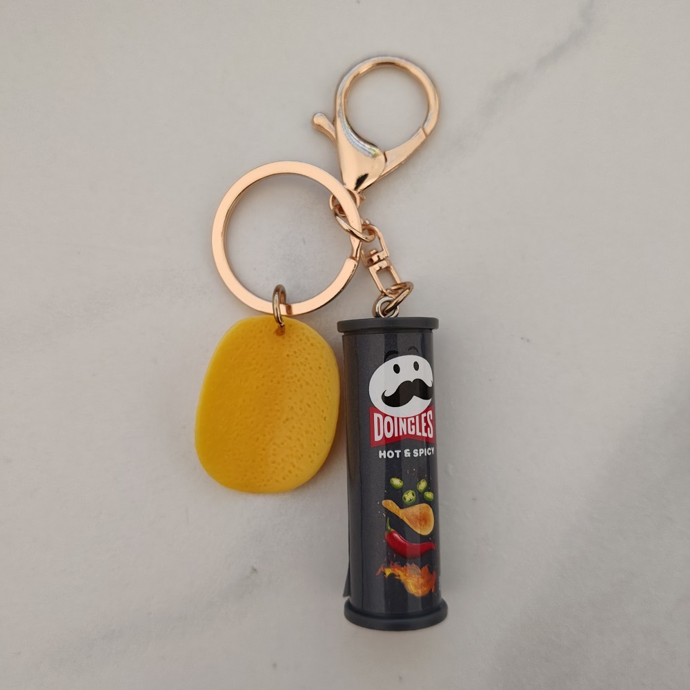 Creative Potato Chip Keychain  - Gaming Console Keychain ulasan dan harga