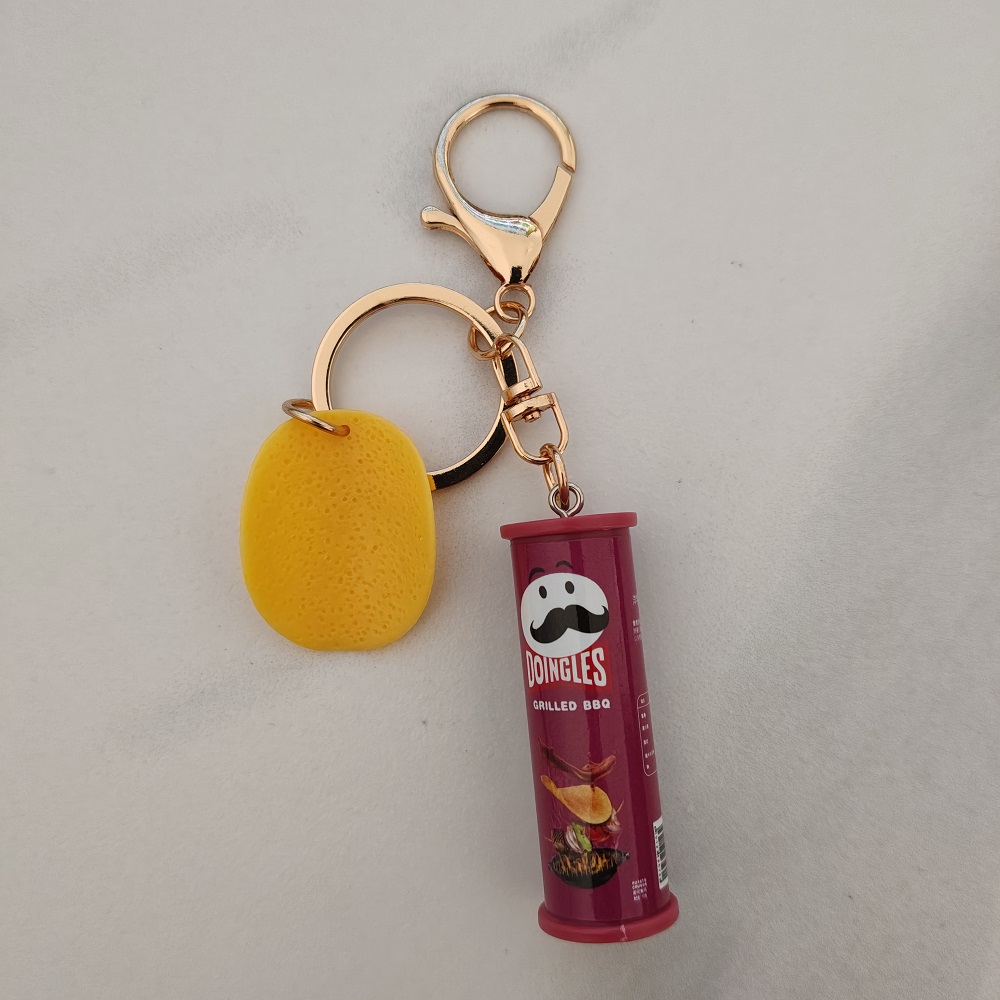 Creative Potato Chip Keychain  - Gaming Console Keychain ulasan dan harga