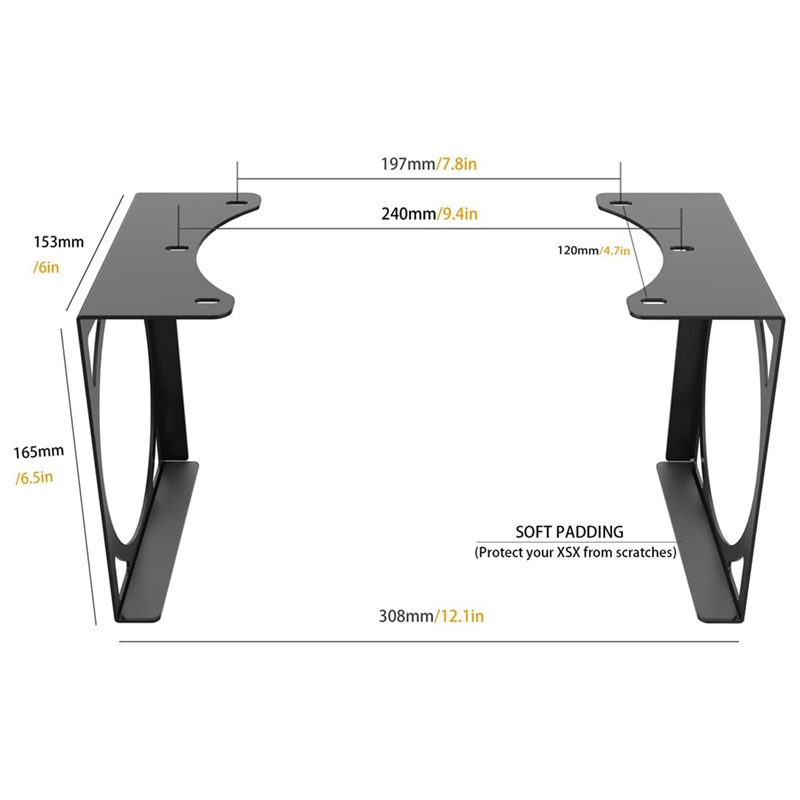 Game Console Stand Under Desk  - Gaming Console All ulasan dan harga