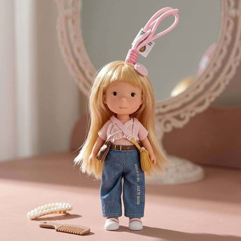 Mini Little Potato Doll Hanger - Gaming Console Keychain ulasan dan harga