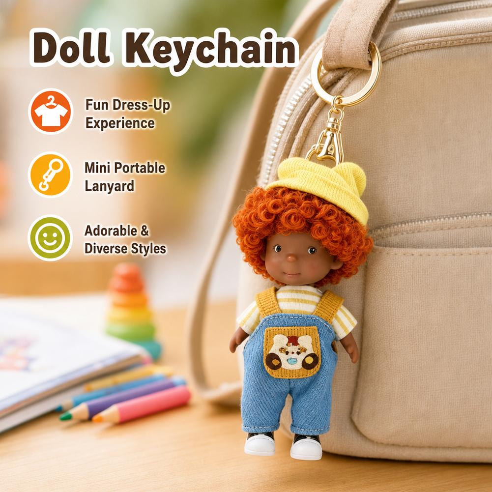 Mini Little Potato Doll Hanger - Gaming Console Keychain ulasan dan harga