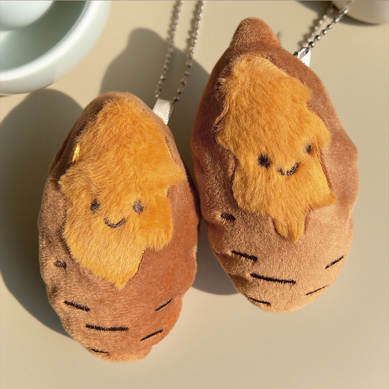 Sweet Potato Plush Keychain Sk - Gaming Console Keychain ulasan dan harga