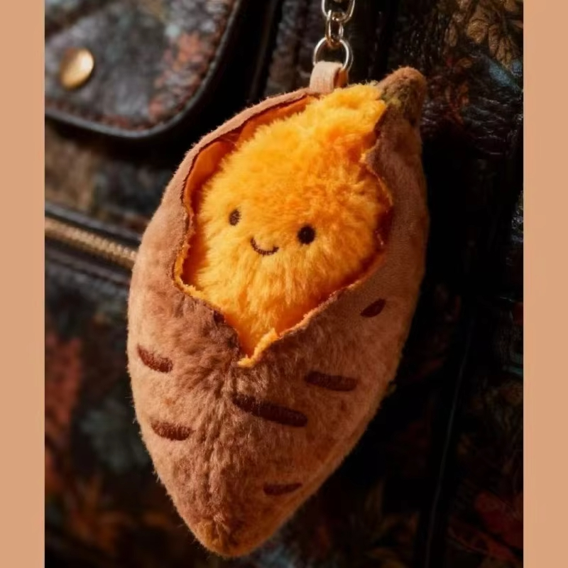 Sweet Potato Plush Keychain Sk - Gaming Console Keychain ulasan dan harga