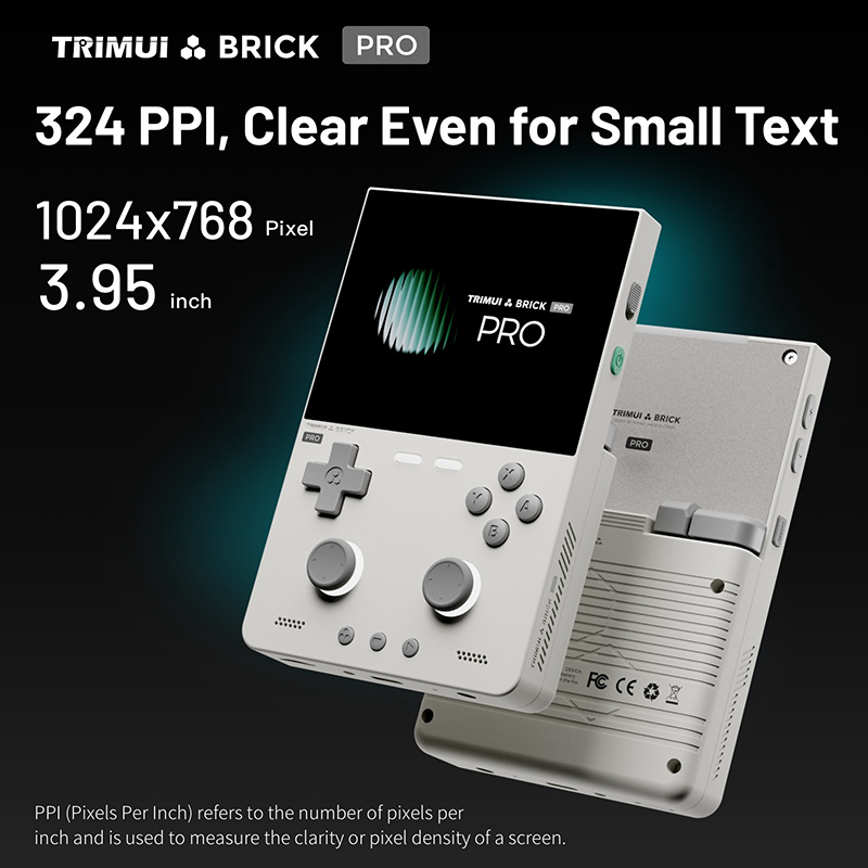 NEW TRIMUI BRICK PRO 3.95 Inch - Gaming Console Under 5000 ulasan dan harga