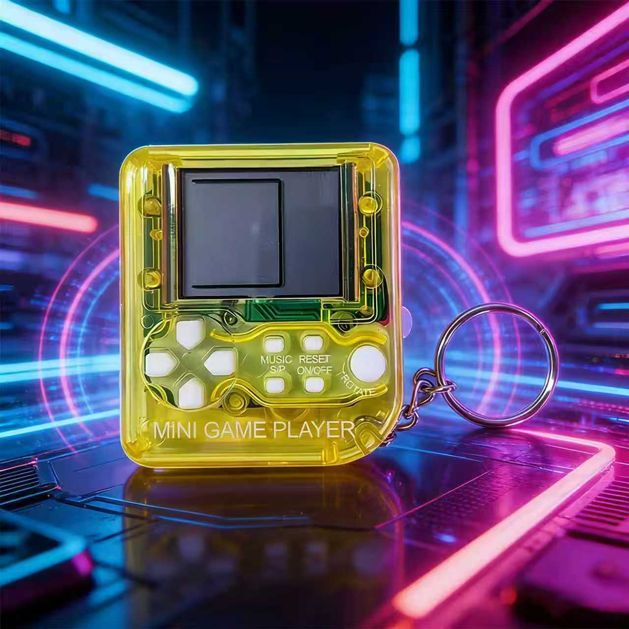 Retro Mini Handheld Game Conso - Gaming Console Keychain ulasan dan harga