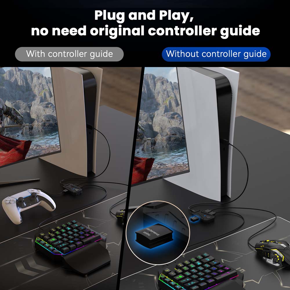 for PS5 Gaming Keyboard Mouse  - Gaming Console Latest ulasan dan harga