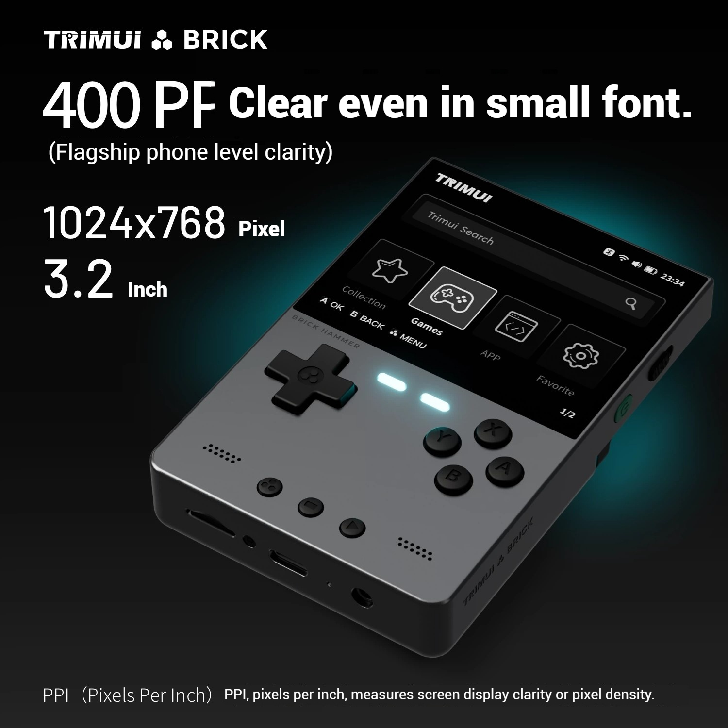 TRIMUI Brick Hammer All Metal  - Gaming Console All ulasan dan harga