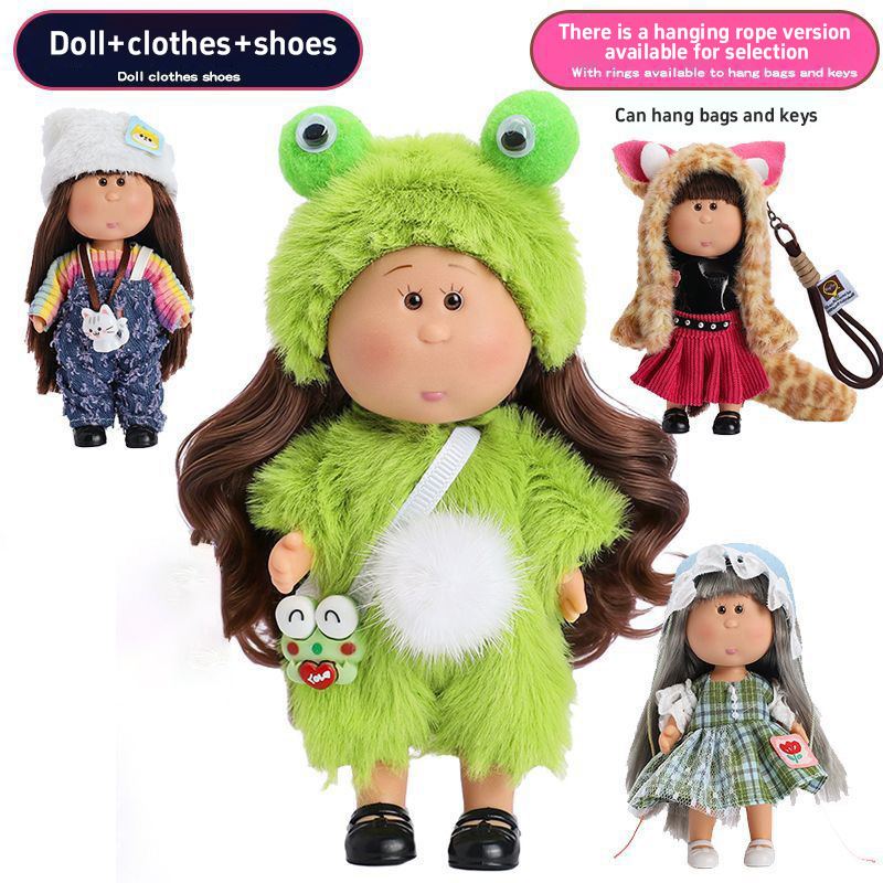 Mini Potato Doll DIY Dress Up  - Gaming Console Keychain ulasan dan harga