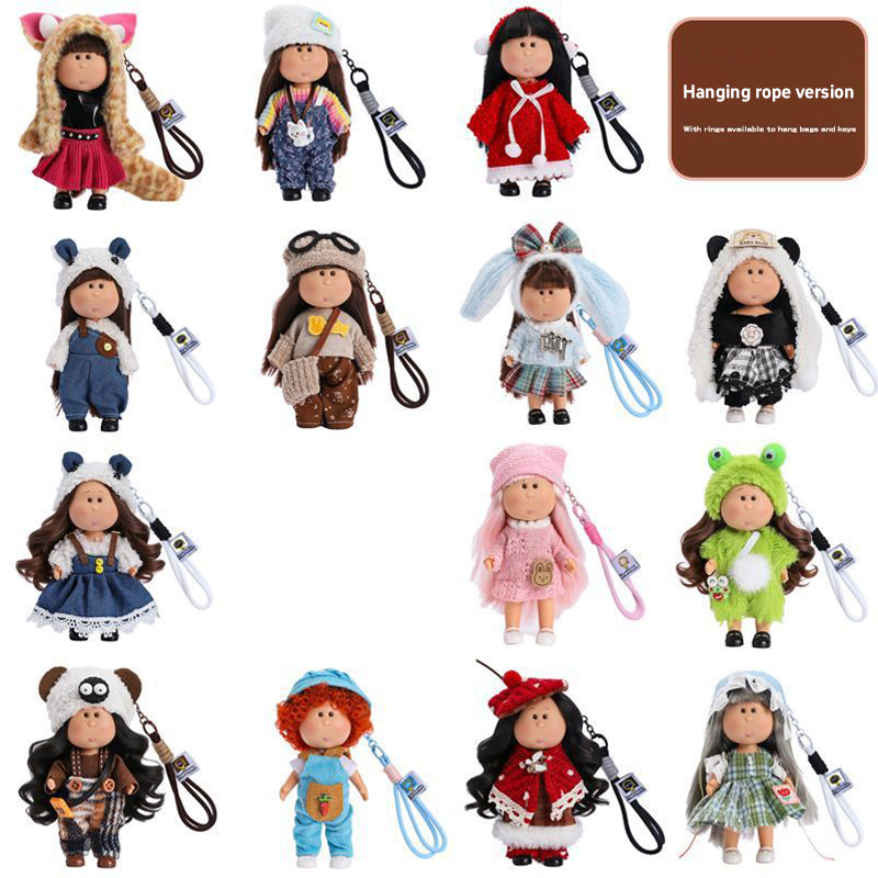 Mini Potato Doll DIY Dress Up  - Gaming Console Keychain ulasan dan harga