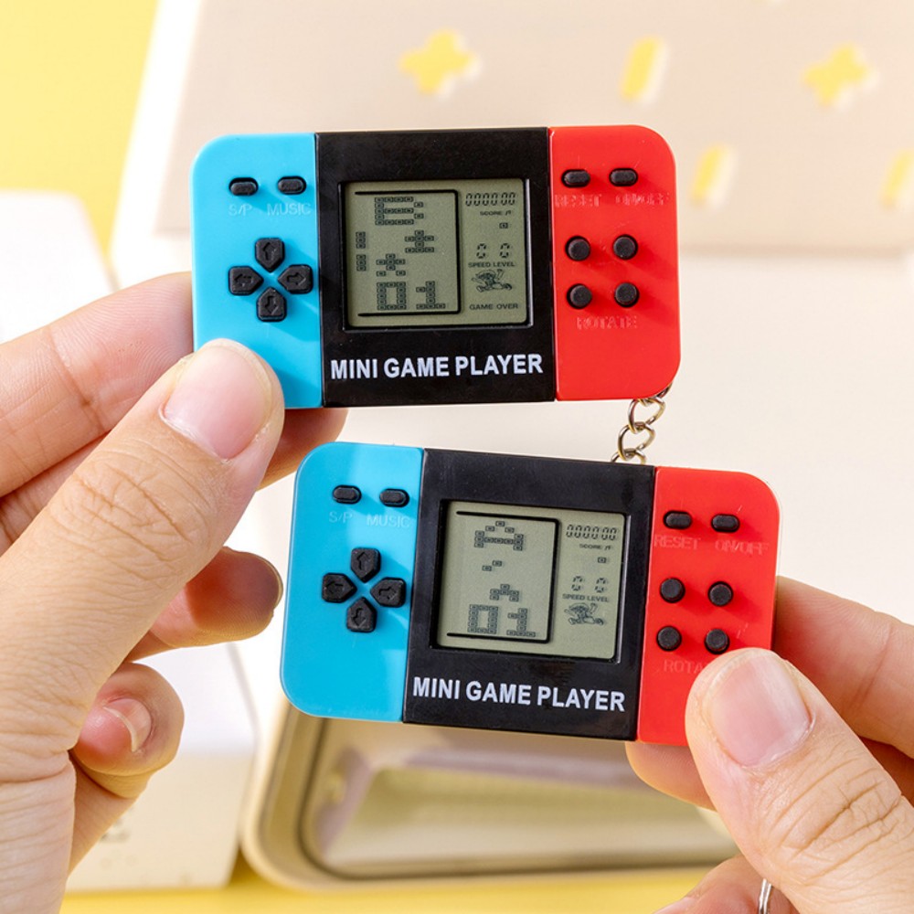 Classic Tetris Handheld Game C - Gaming Console Keychain ulasan dan harga