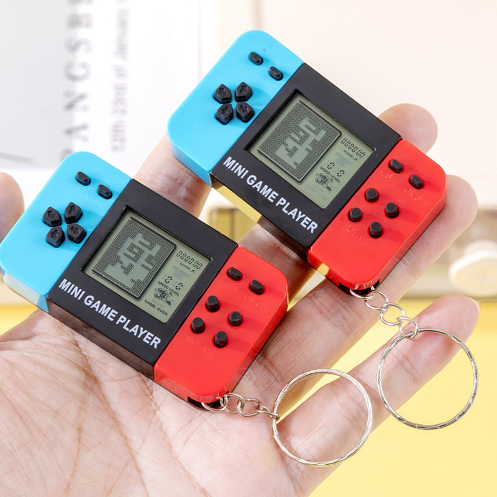 Classic Tetris Handheld Game C - Gaming Console Keychain ulasan dan harga