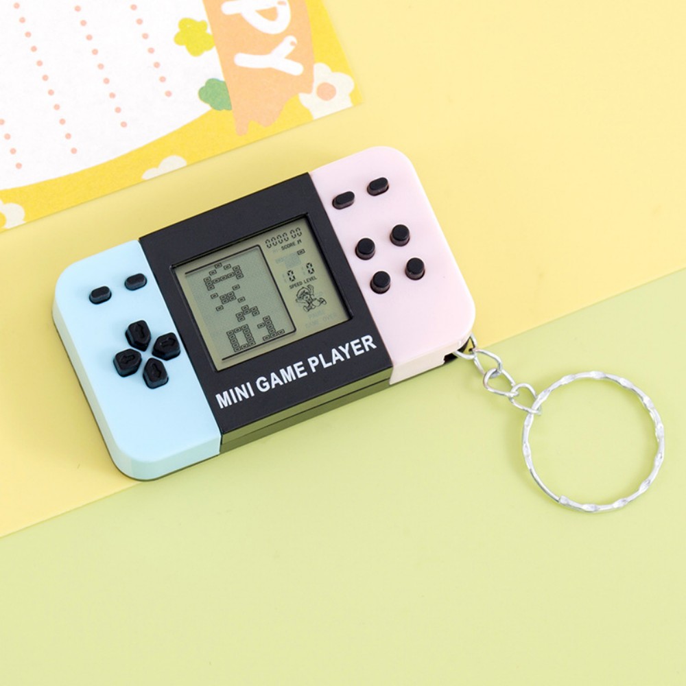 Classic Tetris Handheld Game C - Gaming Console Keychain ulasan dan harga
