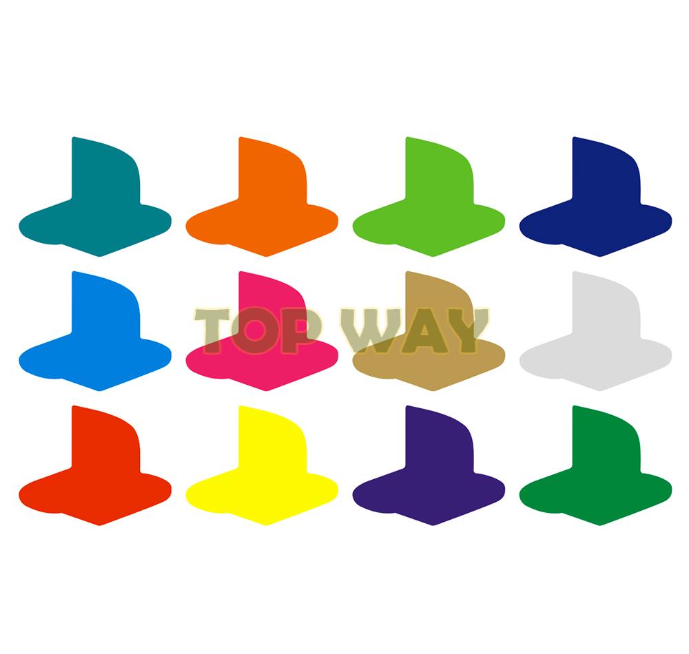 12pcs/Lot Colorful Lo go Skin  - Gaming Console Buttons ulasan dan harga