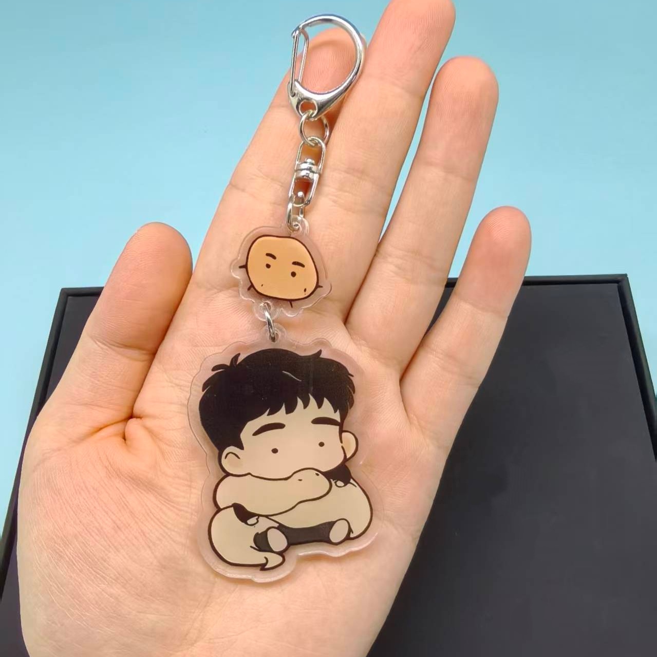 The Sacred Serpent's Seduction - Gaming Console Keychain ulasan dan harga
