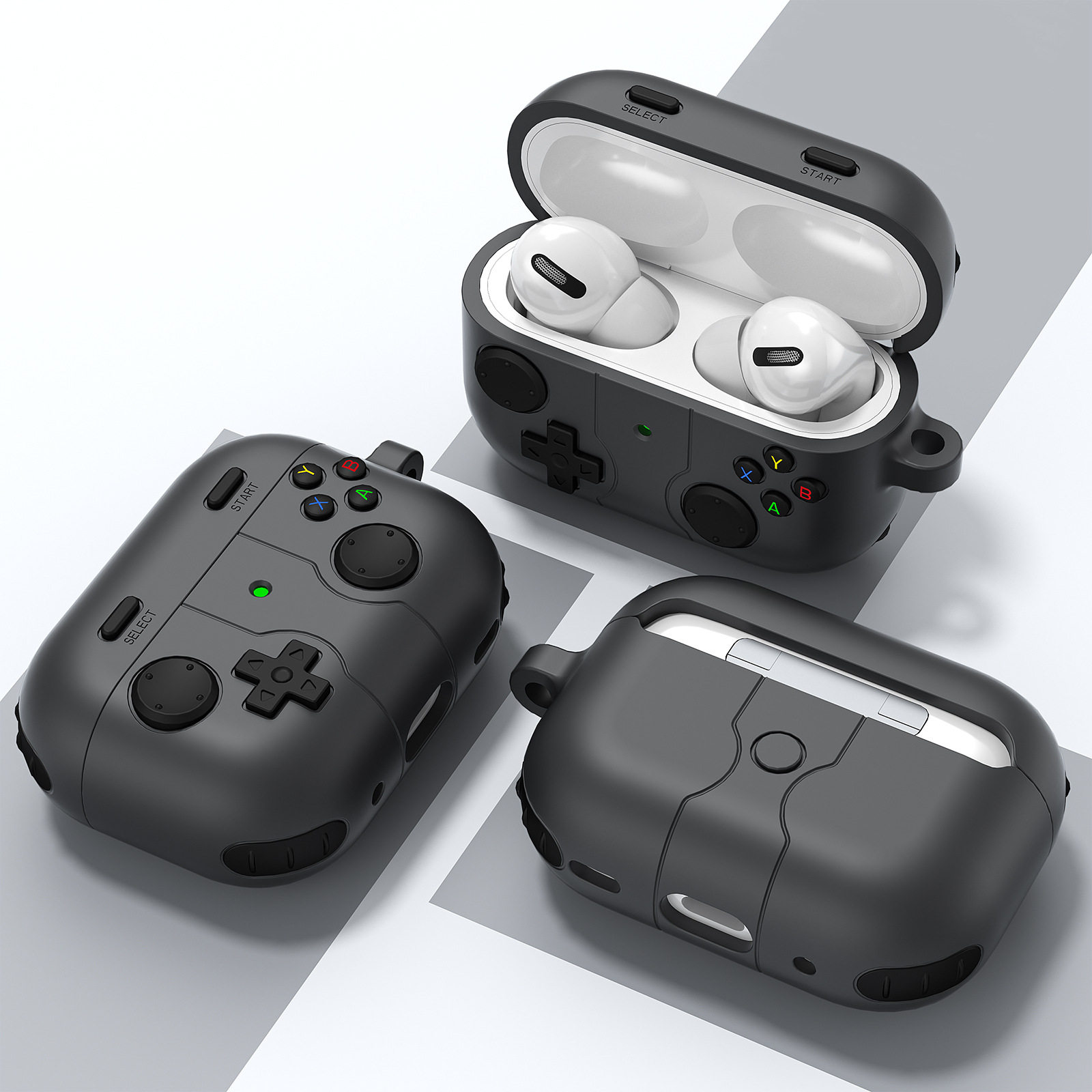 Case For AirPods Pro 3 2 4 3D  - Gaming Console Keychain ulasan dan harga