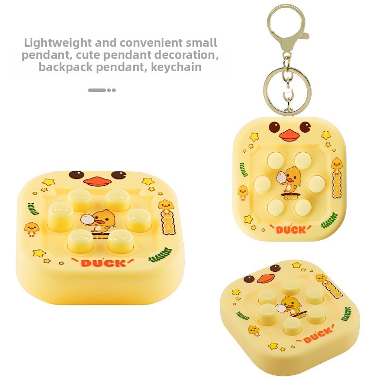 Whack-a-Mole Cartoon Handheld  - Gaming Console Keychain ulasan dan harga