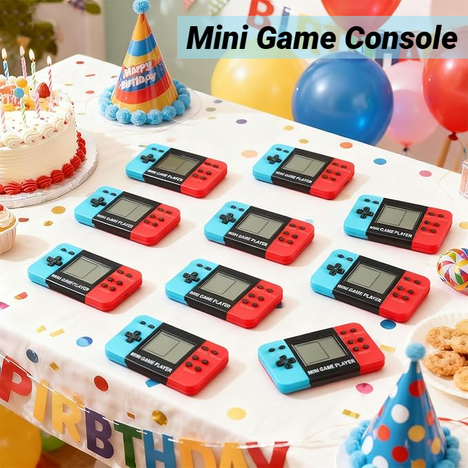 10-120pcs Kids Mini Handheld G - Gaming Console Keychain ulasan dan harga
